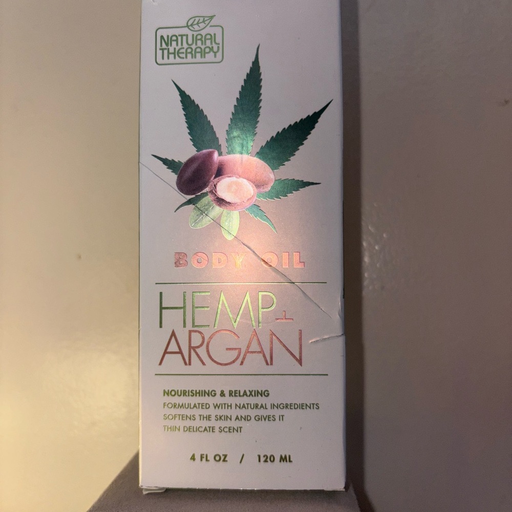 Natural Therapy Hemp Argan Body Oil